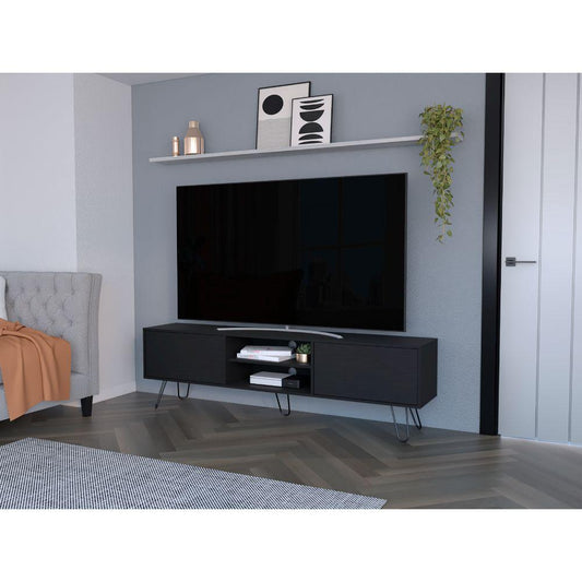 Mesa Para Tv Morelli Wengue Para Tv de 70"