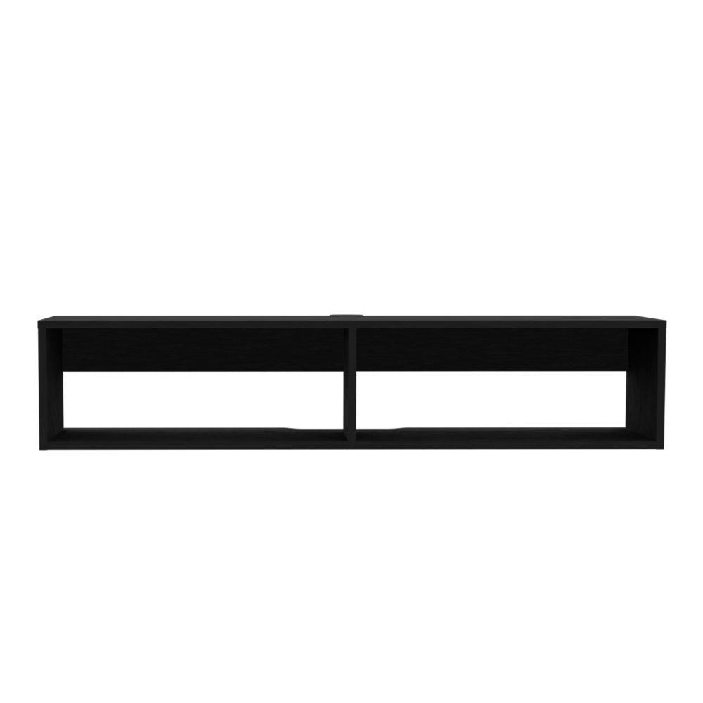 Mesa Para Tv Flotante Rockwood Wengue para TV de hasta 45''