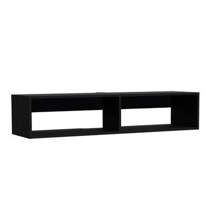 Mesa Para Tv Flotante Rockwood Wengue para TV de hasta 45''