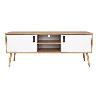 Mesa para TV Lienpo Blanco y Macadamia para TV de  50"