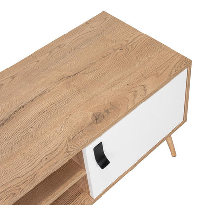 Mesa para TV Lienpo Blanco y Macadamia para TV de  50"