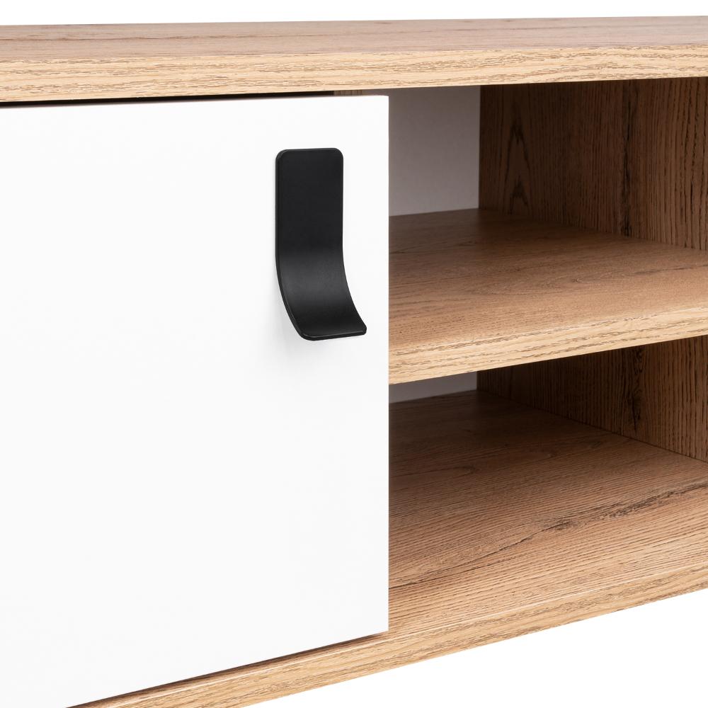 Mesa para TV Lienpo Blanco y Macadamia para TV de  50"