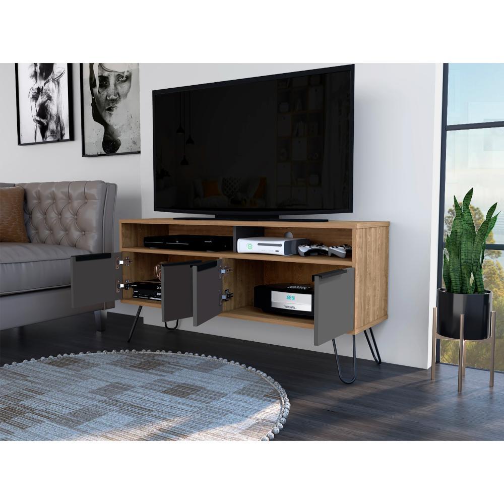 Mesa Para Tv Vegas Miel y Plomo