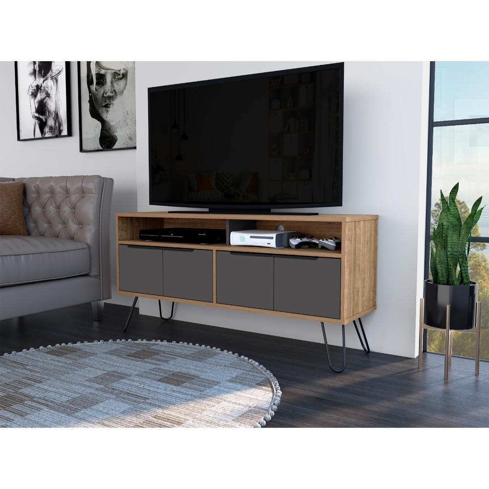 Mesa Para Tv Vegas Miel y Plomo