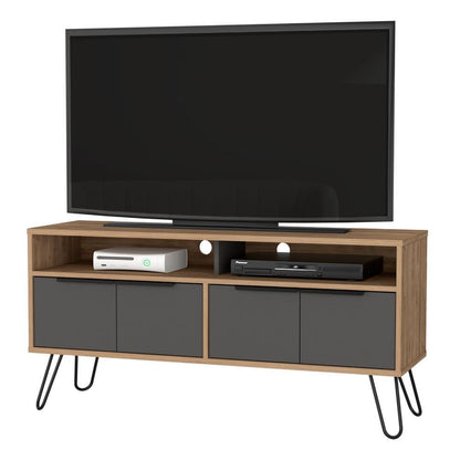 Mesa Para Tv Vegas Miel y Plomo
