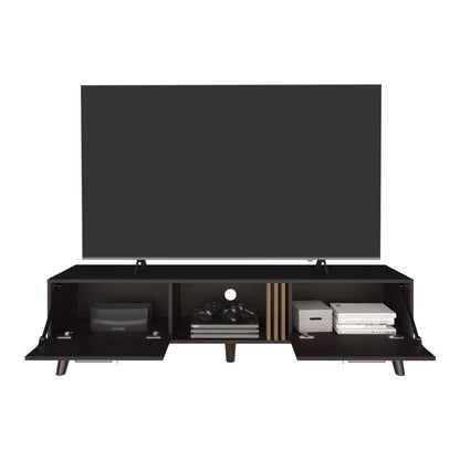 Mesa para TV Vulcan Wengue y Fresno Eu para TV de  70"