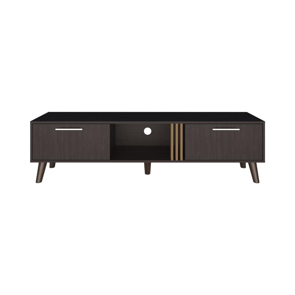 Mesa para TV Vulcan Wengue y Fresno Eu para TV de  70"