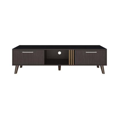 Mesa para TV Vulcan Wengue y Fresno Eu para TV de  70"