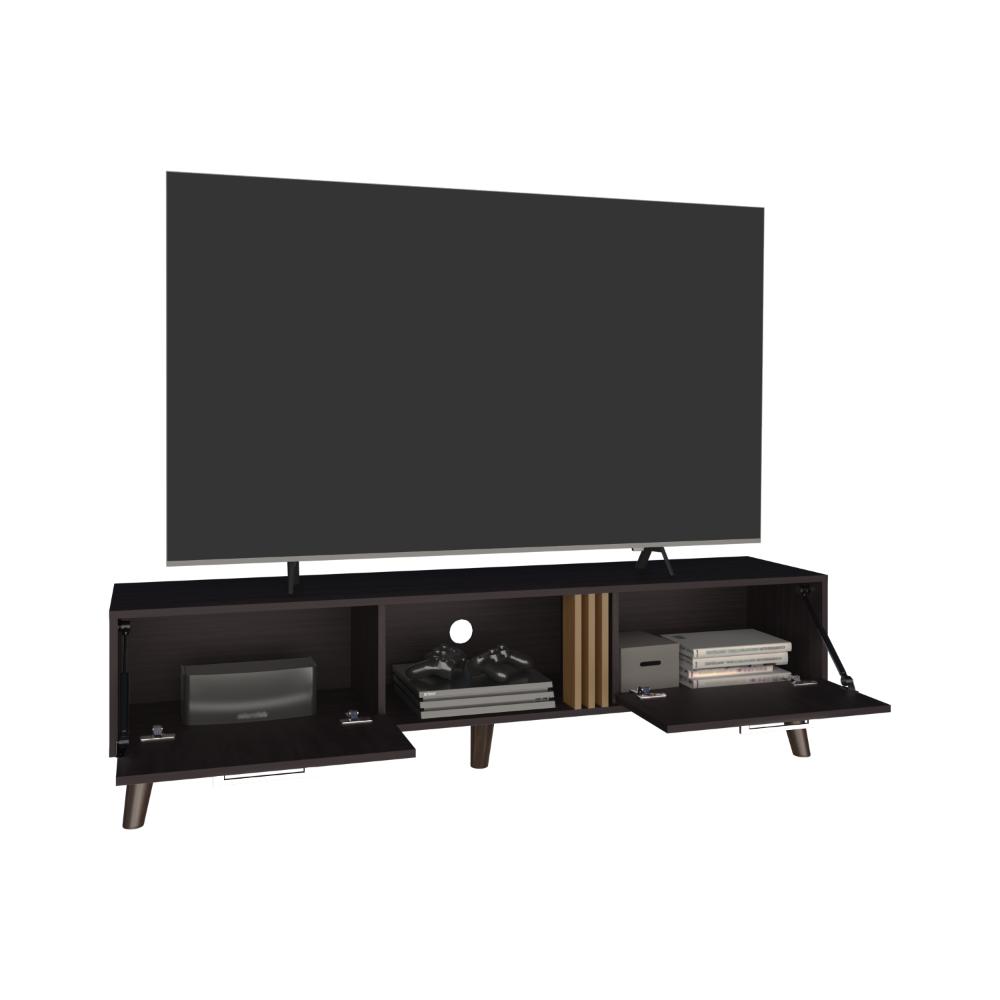 Mesa para TV Vulcan Wengue y Fresno Eu para TV de  70"