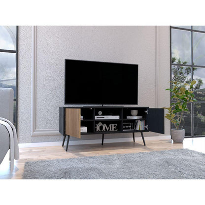 Mesa Para TV Donati Wengue y Lenno  para tv de 55"