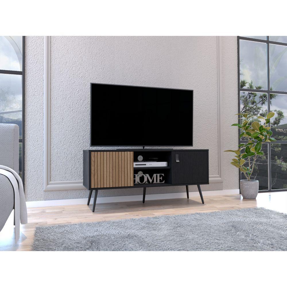 Mesa Para TV Donati Wengue y Lenno  para tv de 55"
