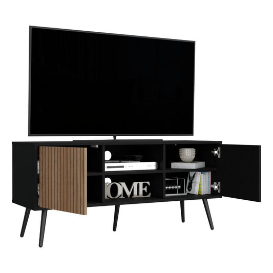 Mesa Para TV Donati Wengue y Lenno  para tv de 55"