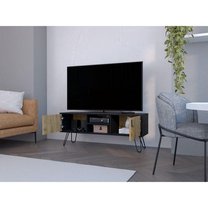 Mesa para TV Corvini Macadamia y Wengue para TV de 50''