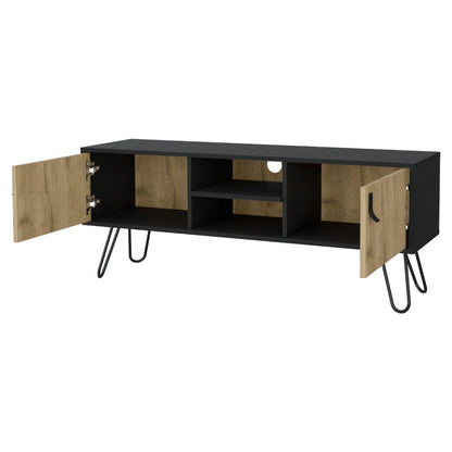 Mesa para TV Corvini Macadamia y Wengue para TV de 50''