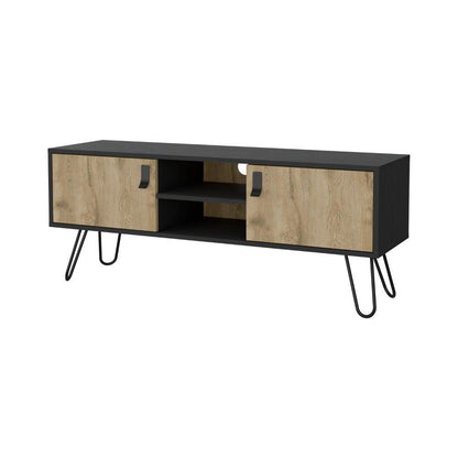 Mesa para TV Corvini Macadamia y Wengue para TV de 50''