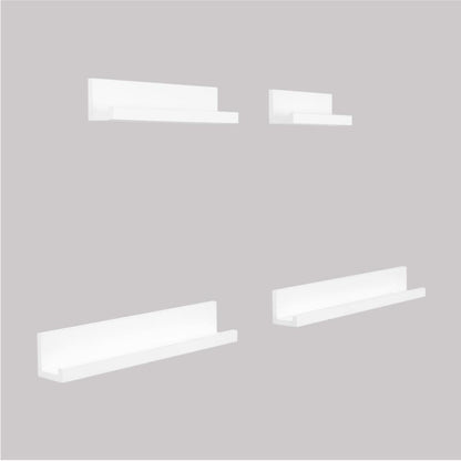 Set de Repisas Julia Blanco x4 Unidades