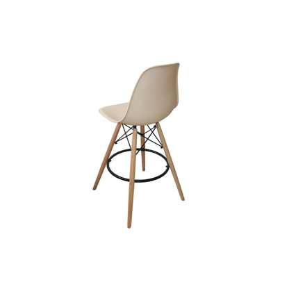 Silla de Barra Baeza Beige