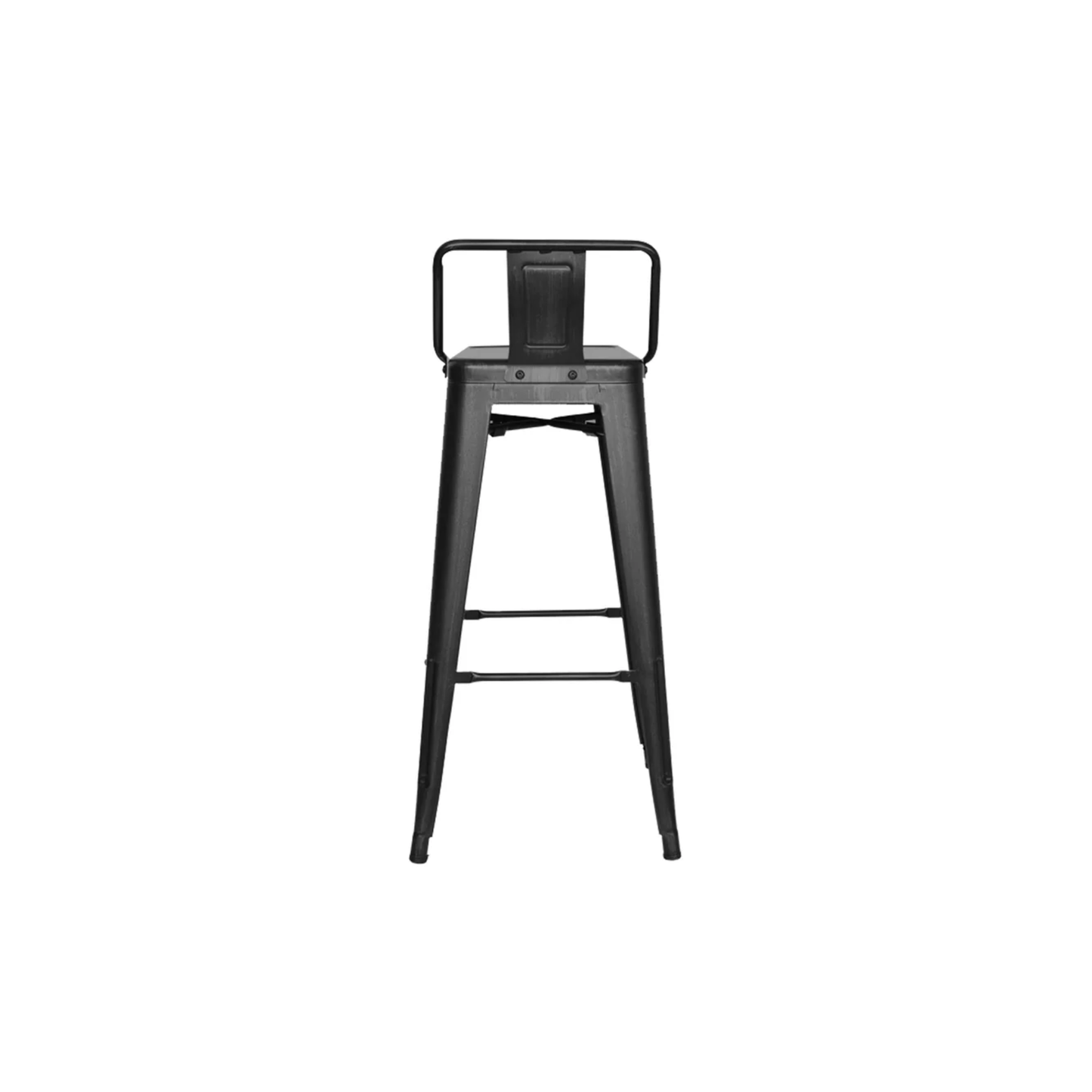 Silla de Barra Metalica Espalda Negro