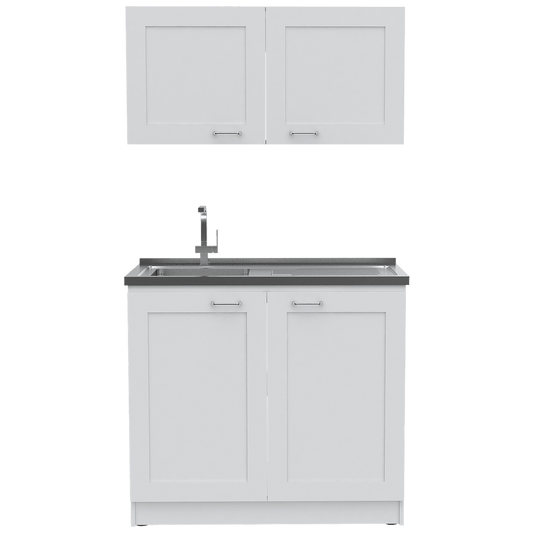 Cocina Integral Toronto color Blanco.