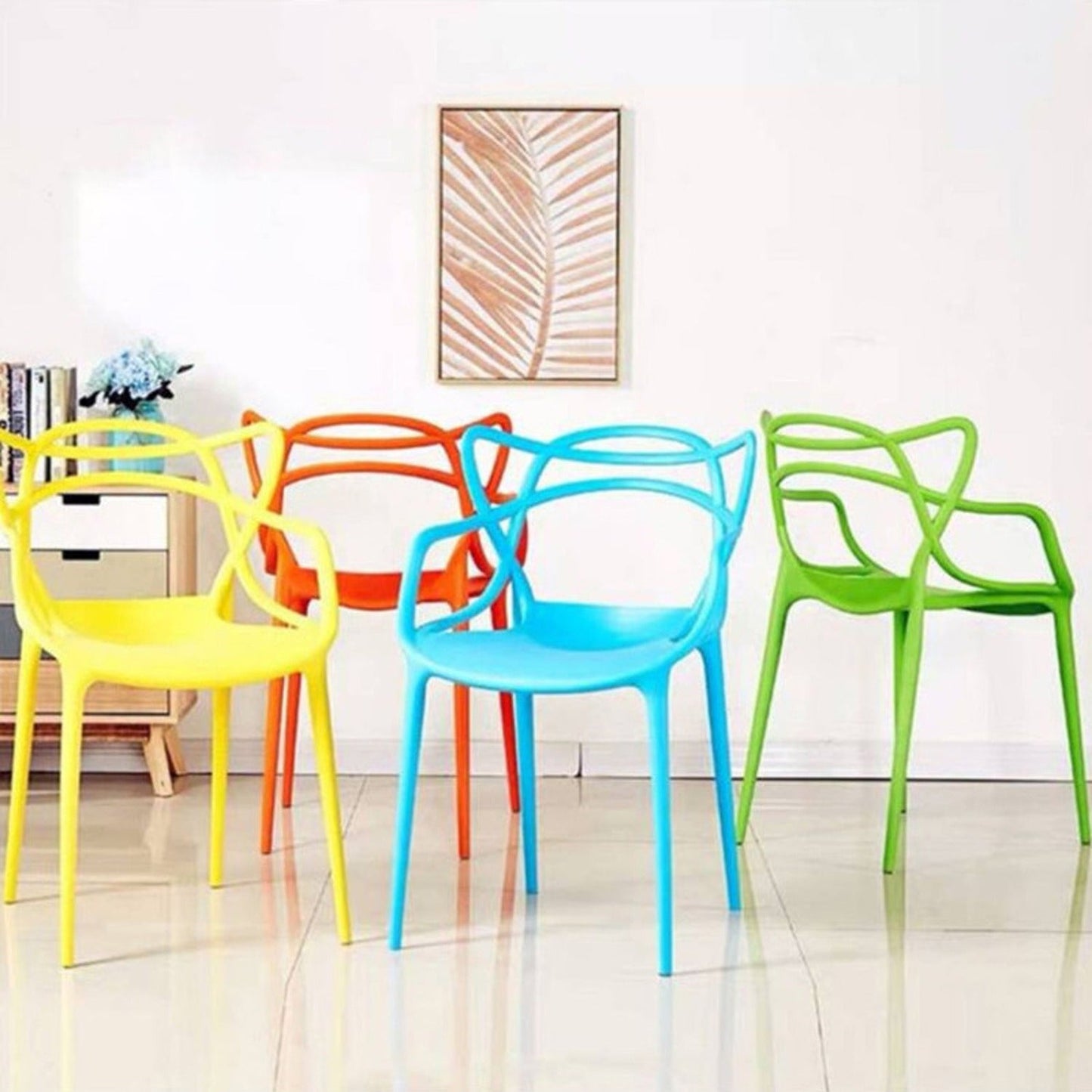 Silla Curva Alba Amarillo