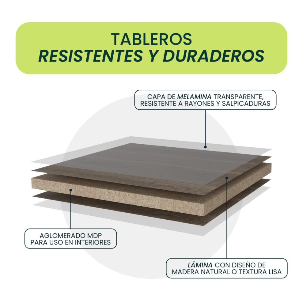 Mesa de Centro Portanova Nogal