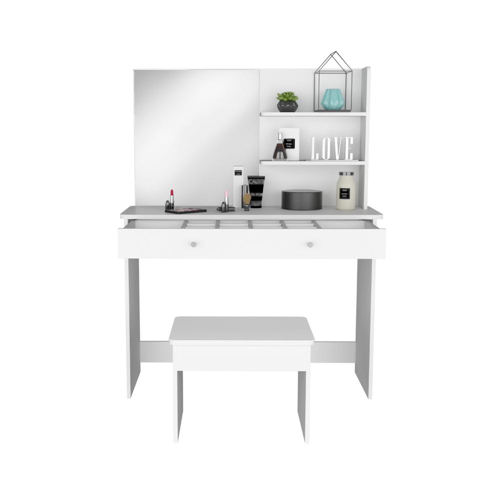 Mueble Tocador Cecil Blanco