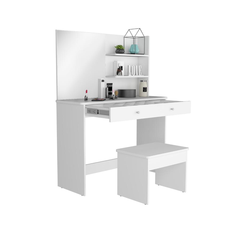 Mueble Tocador Cecil Blanco
