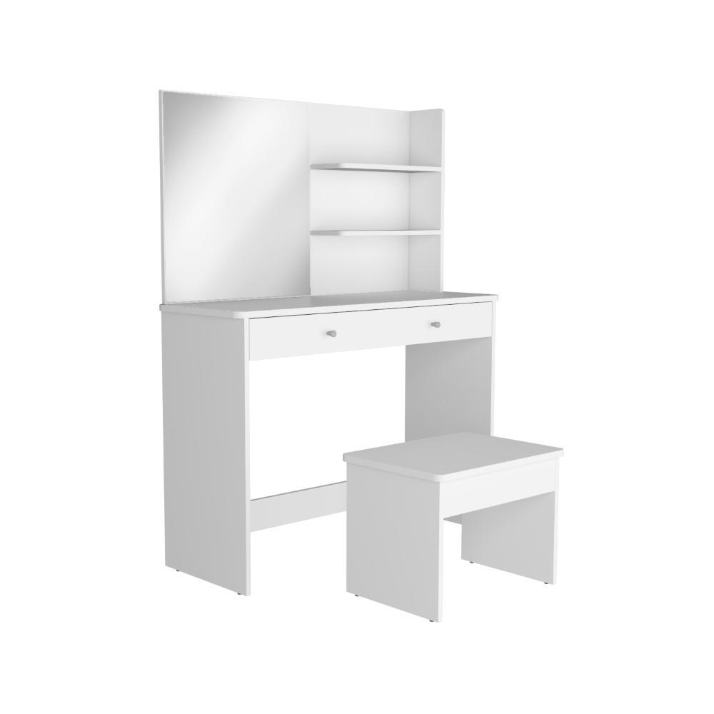 Mueble Tocador Cecil Blanco