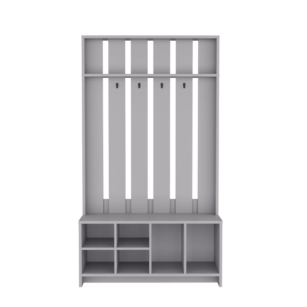 Mueble Auxiliar Zapatero Tulcan Gris
