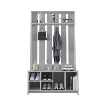 Mueble Auxiliar Zapatero Tulcan Gris