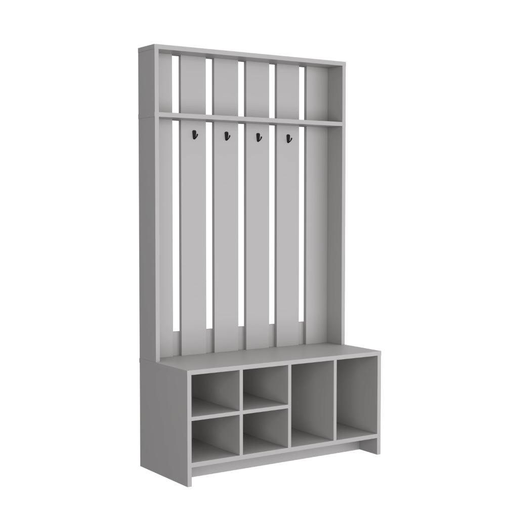 Mueble Auxiliar Zapatero Tulcan Gris