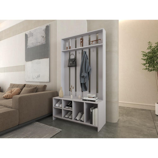 Mueble Auxiliar Zapatero Tulcan Gris