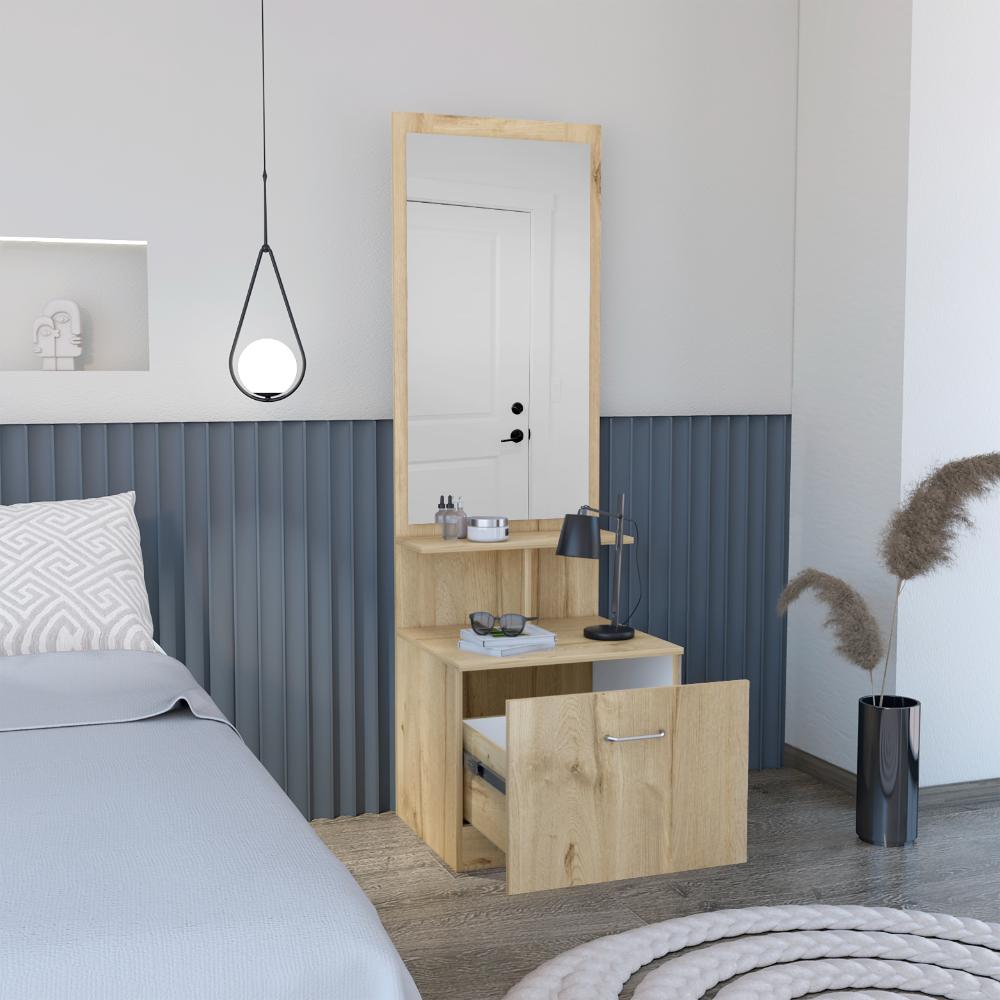 Velador Multifuncional Z 54   Duna Blanco