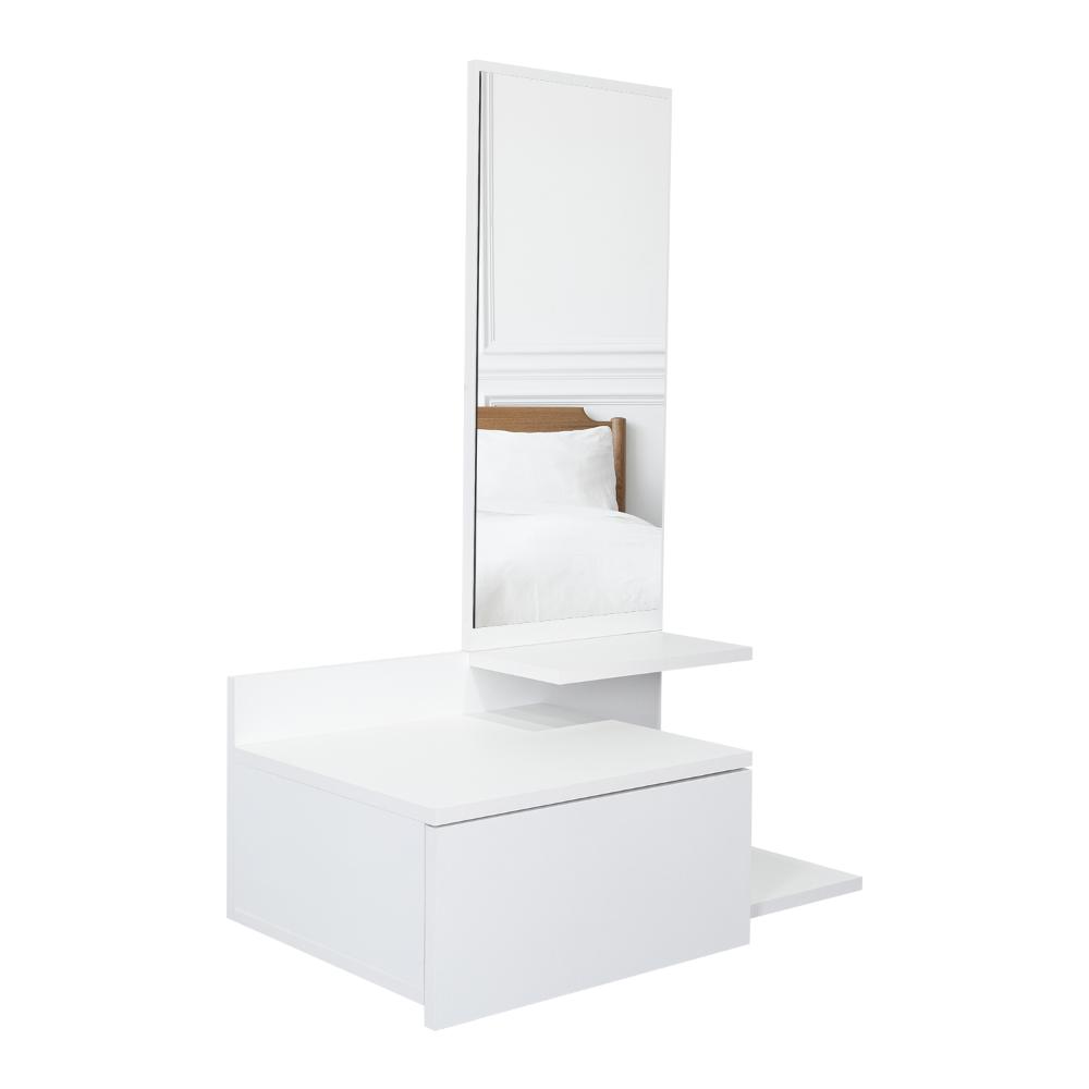 Mesa Flotante Recibidor Vienna Blanco