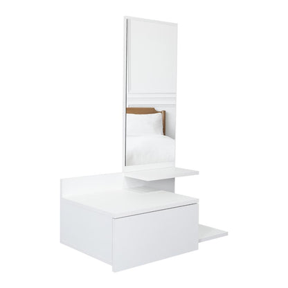 Mesa Flotante Recibidor Vienna Blanco