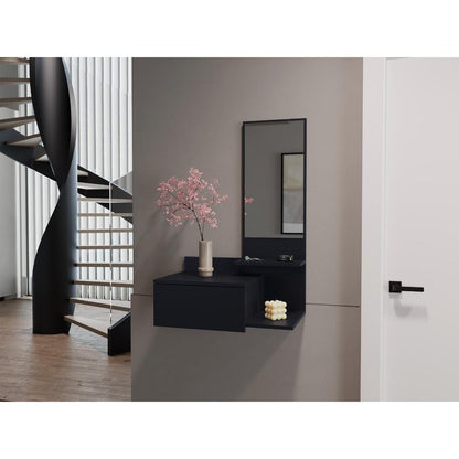 Mesa Flotante Recibidor Vienna Wengue