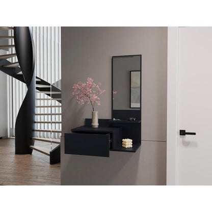 Mesa Flotante Recibidor Vienna Wengue