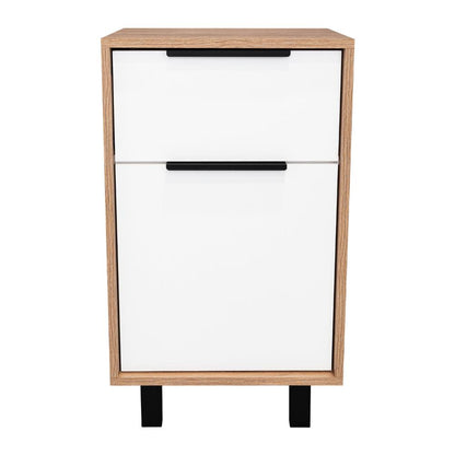 Velador Treviso Z 41  Miel + Blanco