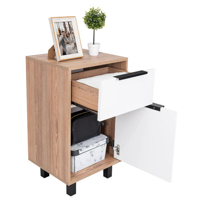 Velador Treviso Z 41  Miel + Blanco