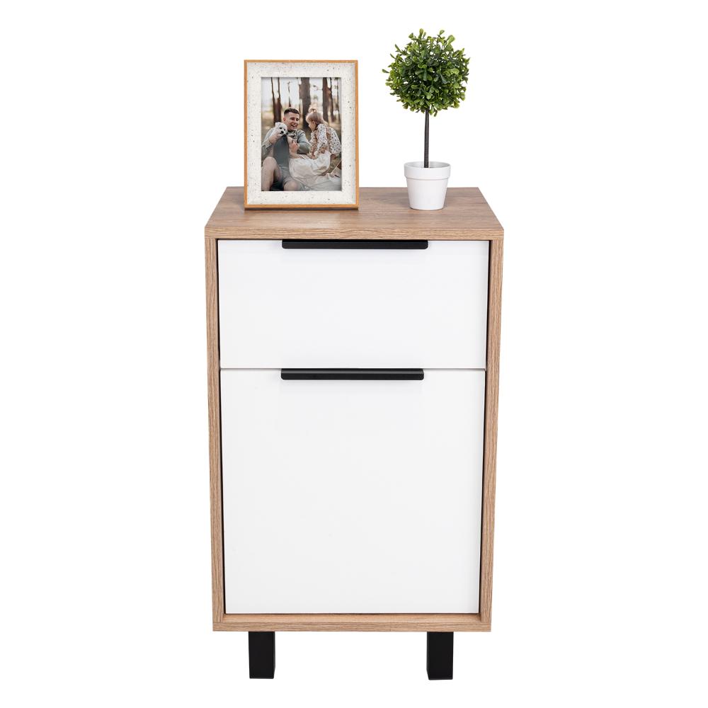 Velador Treviso Z 41  Miel + Blanco