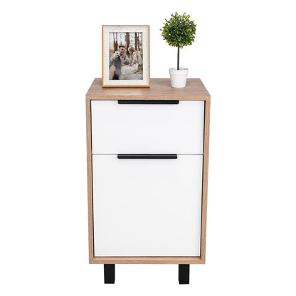 Velador Treviso Z 41  Miel + Blanco