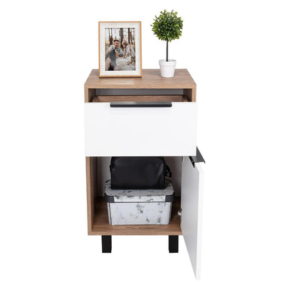 Velador Treviso Z 41  Miel + Blanco