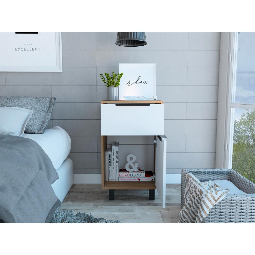 Velador Treviso Z 41  Miel + Blanco