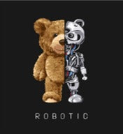 Cuadro Decorativo Oso Robotic