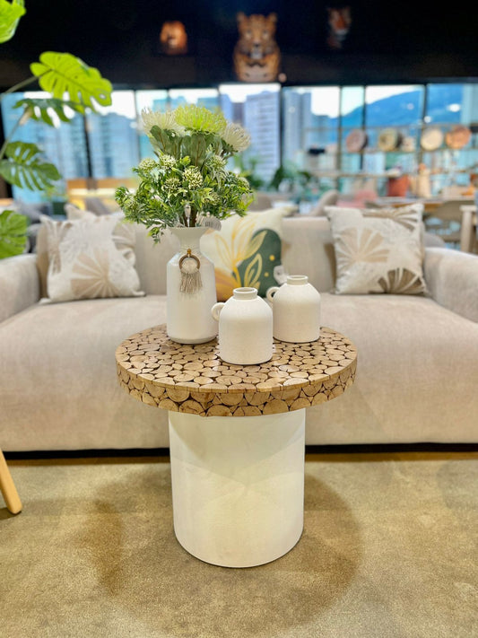 Mesa Auxiliar Design Troncos Nature