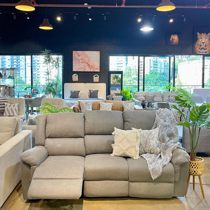 Sofa Moderno Reclinomatic Gris