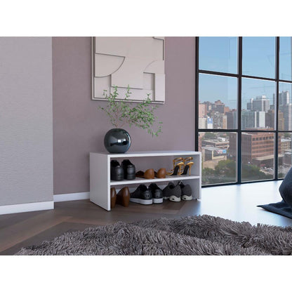 Organizador de Zapatos Apilable Basico Silpa  Blanco