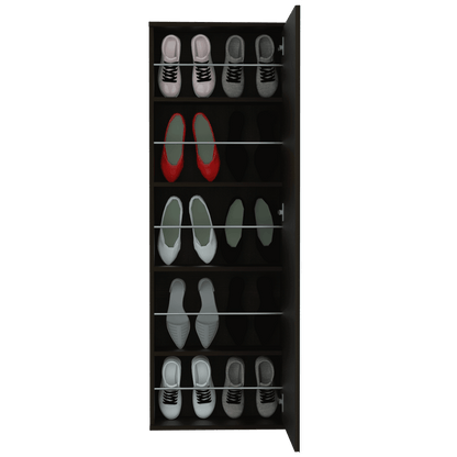 Zapatero Frisia color Wengue Para Habitación.