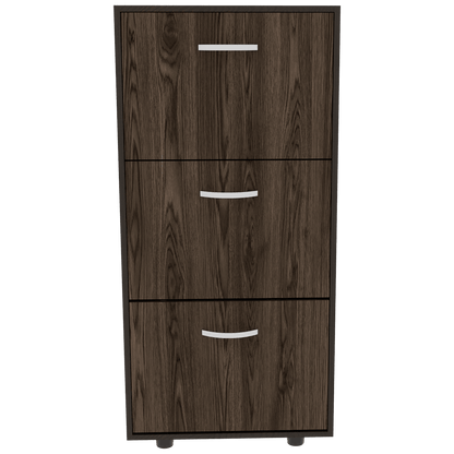 Mueble Auxiliar Zapatero Campora color Wengue y Chocolate para Habitación.