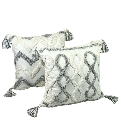 Cojin Decorativo Ondas Palermo Bordado